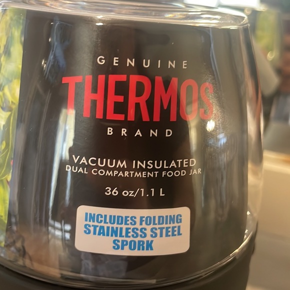 Thermos 36 oz. Dual Compartment Food Jar - Stainless Steel, - Picture 12 of 13